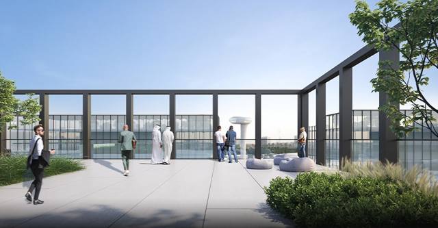 Office for Sale in Aljada CBD Building 3, Sharjah (Unit CBD3603) – developer rendering 2