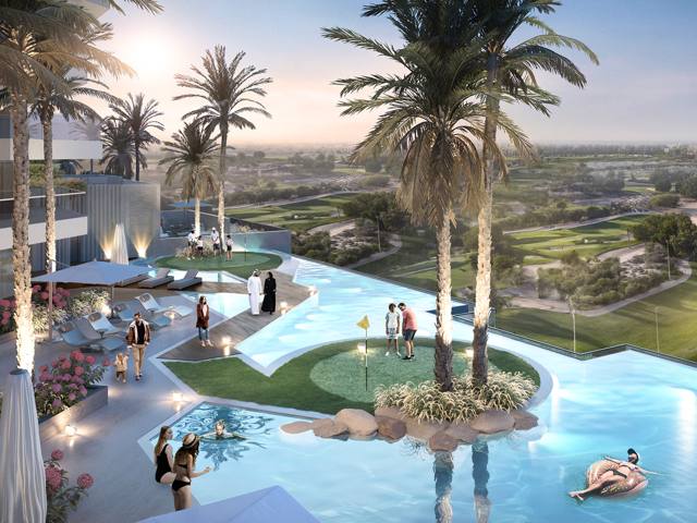 2 Bed Apartment for Sale in Golf Greens, DAMAC Hills – photo 2