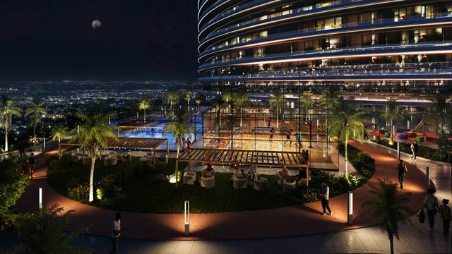 1 Bed Apartment for Sale in Binghatti Skyflame, Majan (10/40/50 Plan)