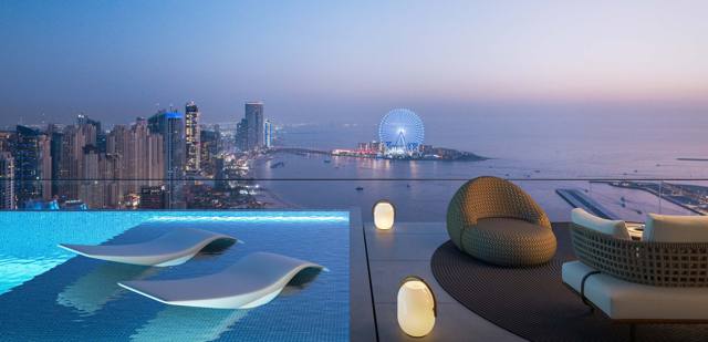 1 Bed Apartment for Sale in W Residences at Dubai Harbour, Dubai (Unit WRDH1-0607)