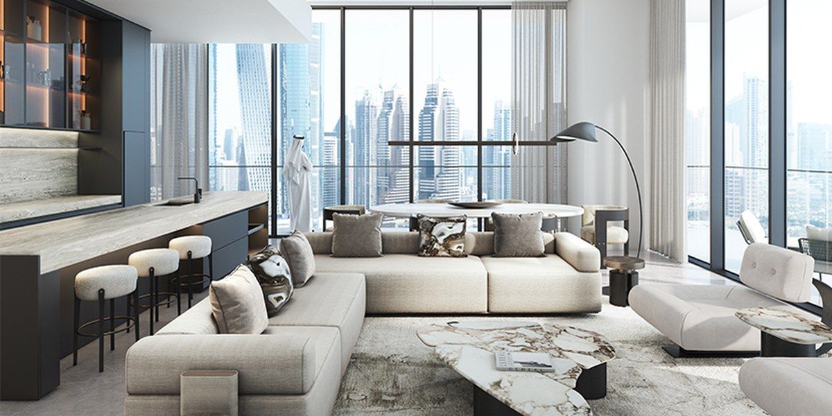 3 Bed Apartment for Sale in W Residences at Dubai Harbour, Dubai (Unit WRDH2-2305) – photo 1