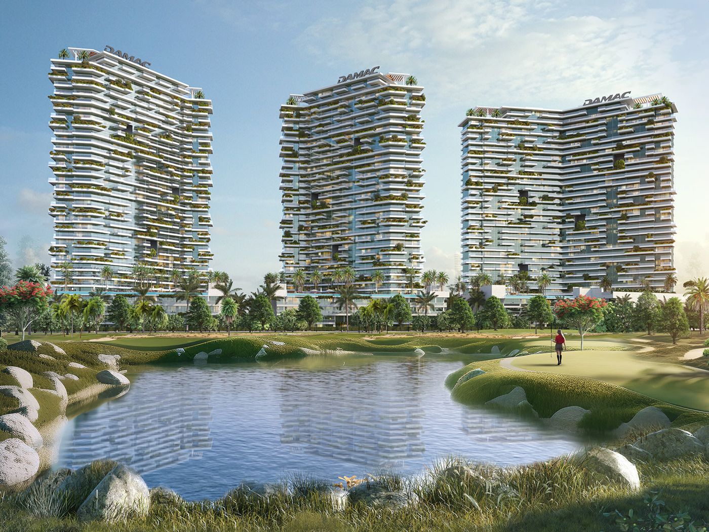 1 Bed Apartment for Sale in Golf Greens, DAMAC Hills – photo 1